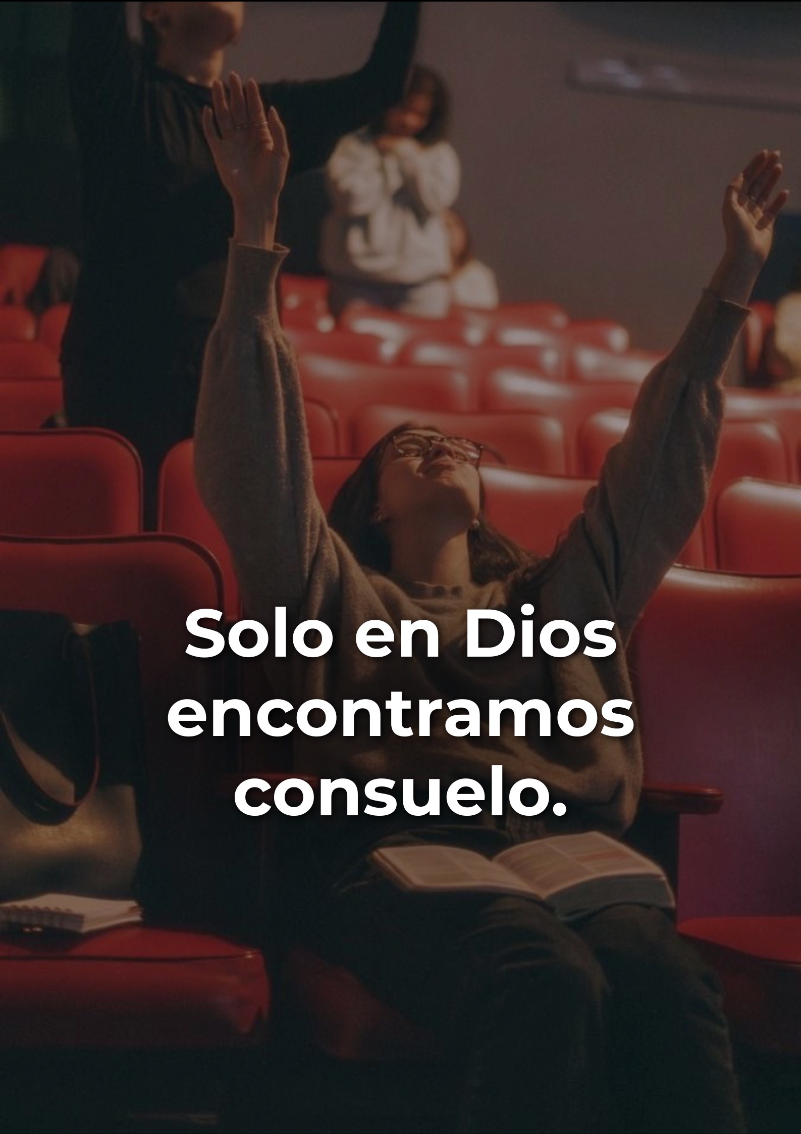 Solo en Dios encontramos consuelo